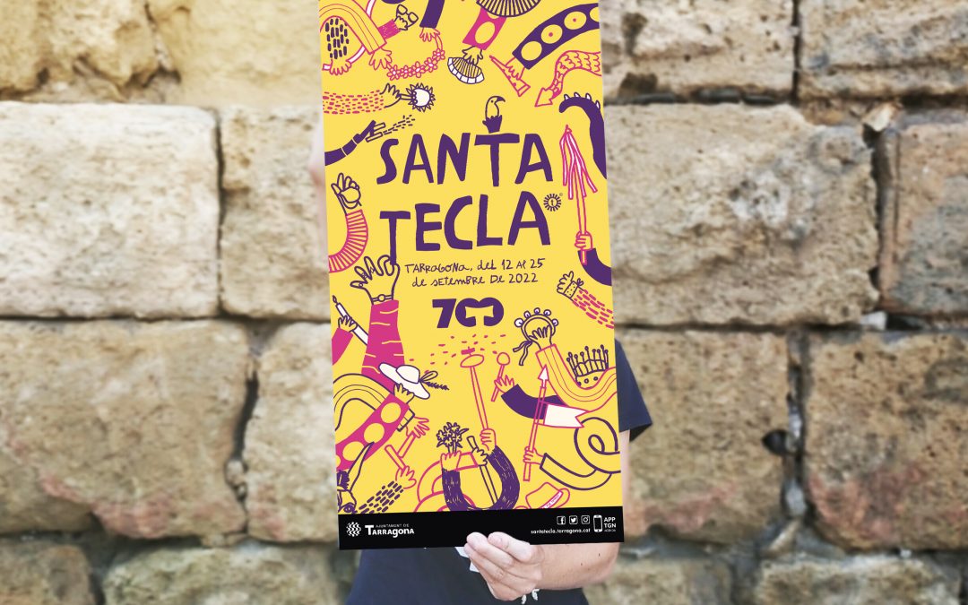 Cartell Santa Tecla 2022