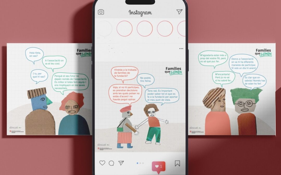 Campanya «Famílies que sumen». DINCAT